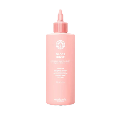 Maria Nila Gloss Rinse 200ml - high shine behandeling die in 3 minuten werkt