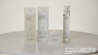 Giovanni Cosmetics - Coffret de soins capillaires à l'arbre à thé - Shampoing et après-shampooing