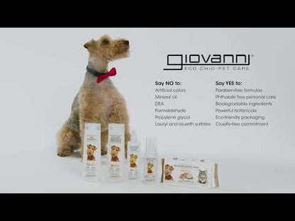 Giovanni Cosmetics - Lingettes professionnelles multi-usages pour animaux de compagnie - Avoine et noix de coco (75 pièces)