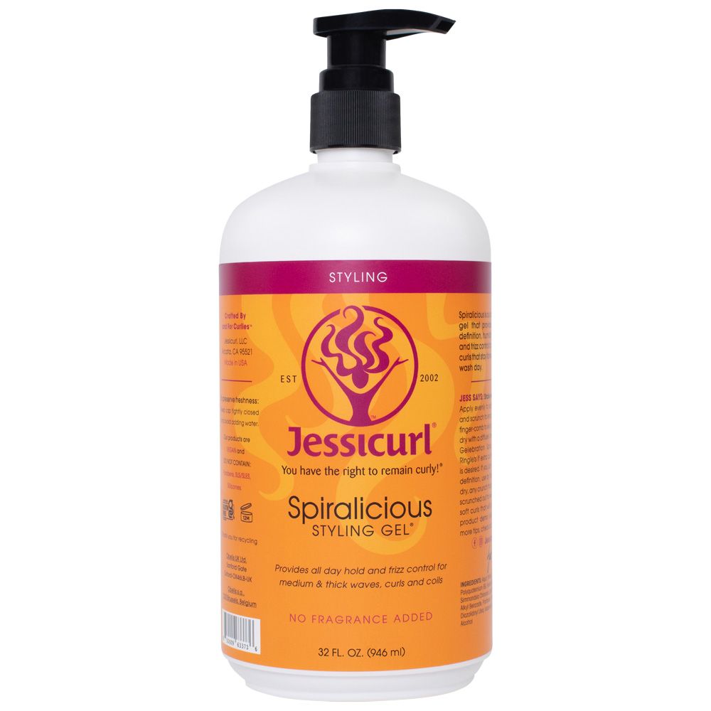 JessiCurl - Spiralicious Styling Gel - Island Fantasy - 32 oz. / 946 ml