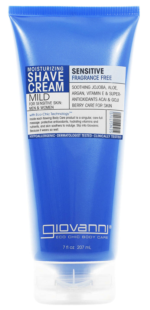 Giovanni Cosmetics - Moisturizing Shave Cream - Sensitive 207ml