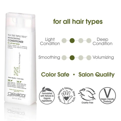 Giovanni Cosmetics - Tea Tree Triple Treat Invigorating Conditioner