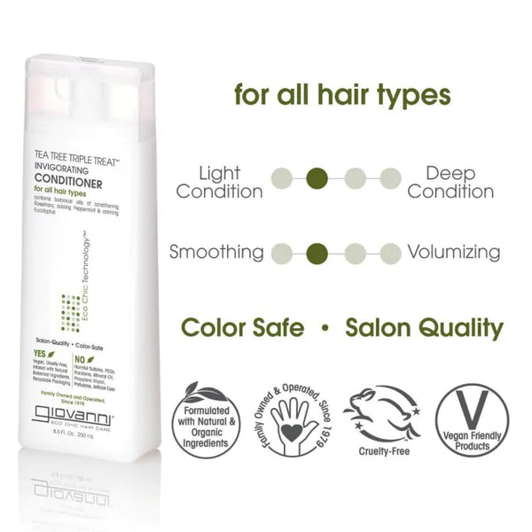 Giovanni Cosmetics - Tea Tree Triple Treat Invigorating Conditioner