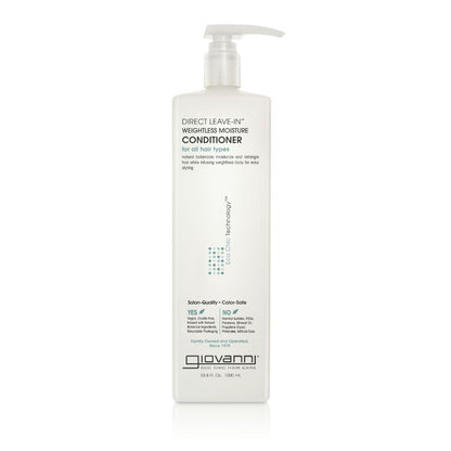 Giovanni Cosmetics - Après-shampooing hydratant sans rinçage direct