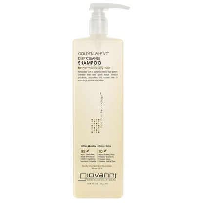 Giovanni Cosmetics - Shampooing nettoyant en profondeur Golden Wheat