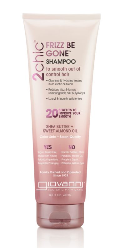 Giovanni Cosmetics - 2chic® - Shampooing au beurre de karité et à l'huile d'amande douce Frizz Be Gone