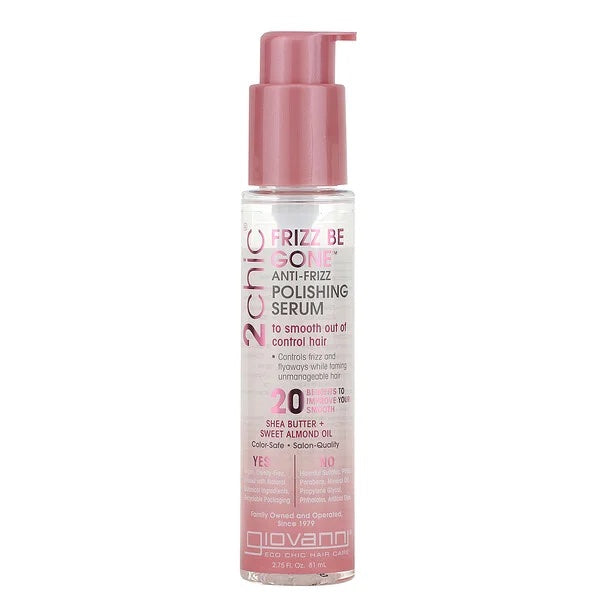 Giovanni Cosmetics - 2chic®  - Frizz Be Gone Shea Butter & Sweet Almond Oil Anti Frizz Polishing Serum 81 ml