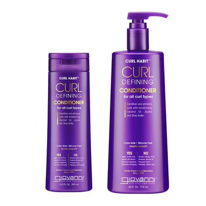 Giovanni Cosmetics - Curl Habit Après-shampooing définissant les boucles