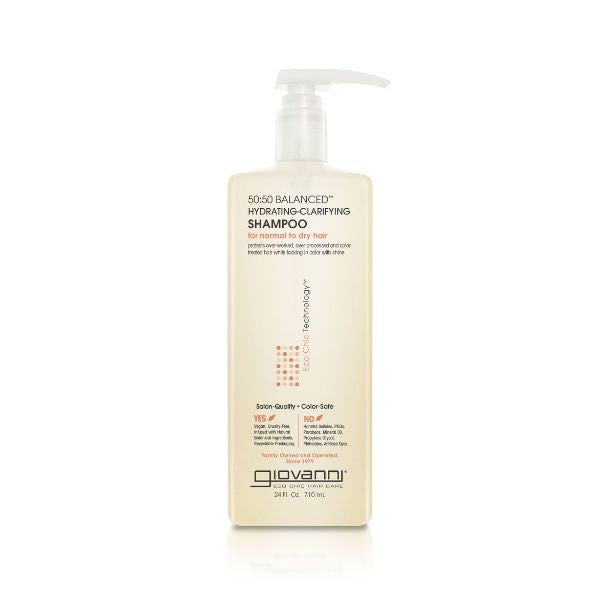 Giovanni Cosmetics - Shampooing Hydratant-Clarifiant Équilibré 50/50