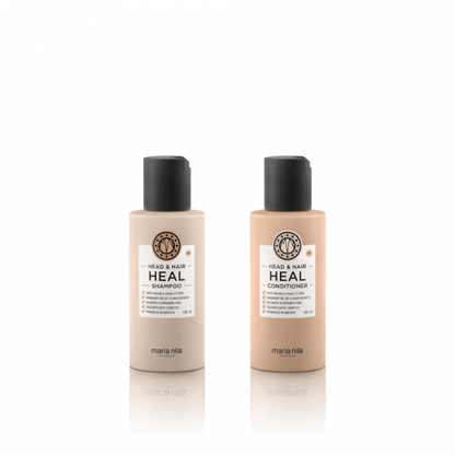 Maria Nila Head & Hair Heal Travel Set (Shampoo + Conditioner)