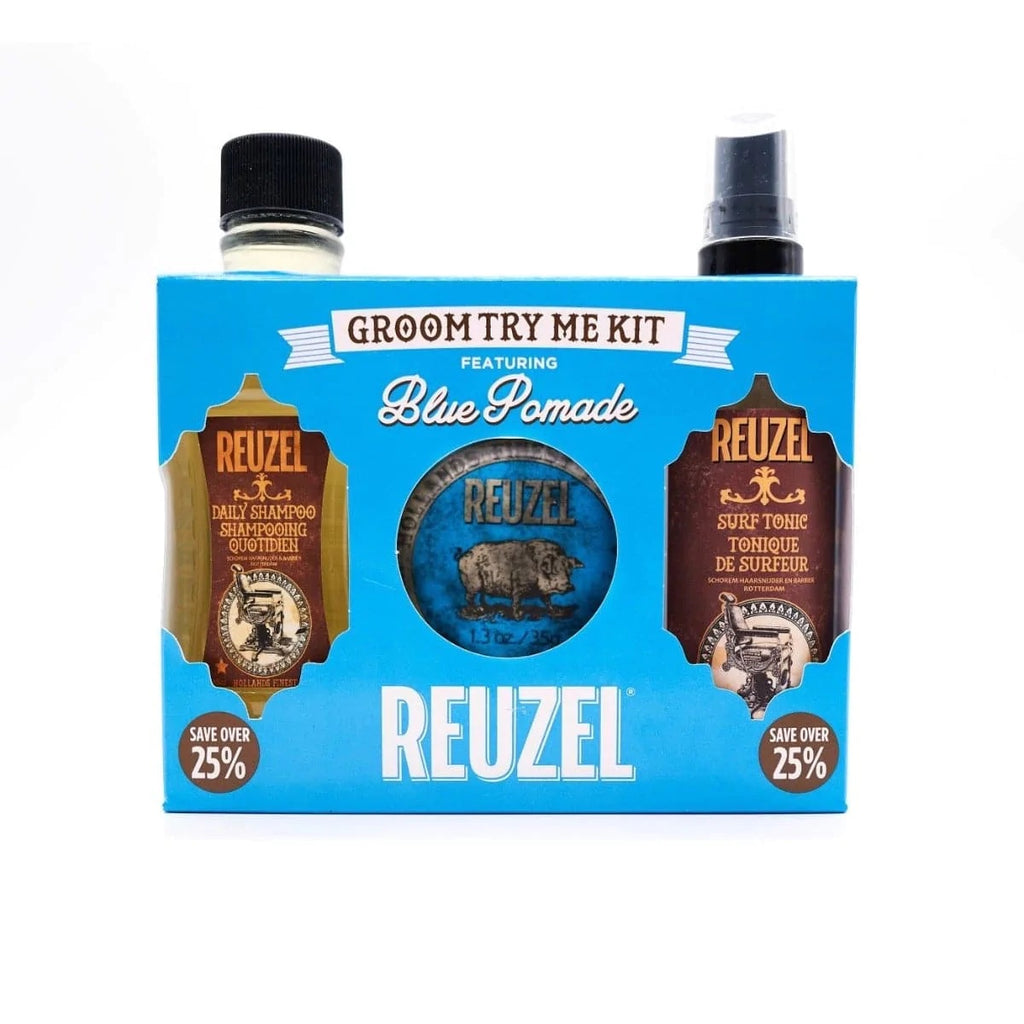 Reuzel Blue Groom Try Me Kit