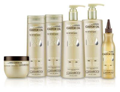 Giovanni Cosmetics - Shampooing lissant à l'huile de ricin