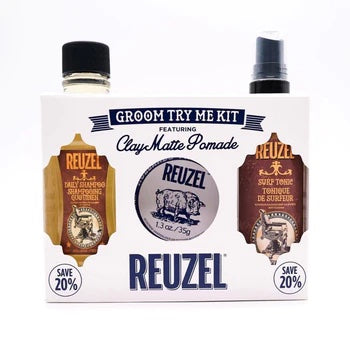 Reuzel Clay Matte Groom Try Me Kit