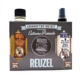 Reuzel Extreme Hold Groom Try Me Kit