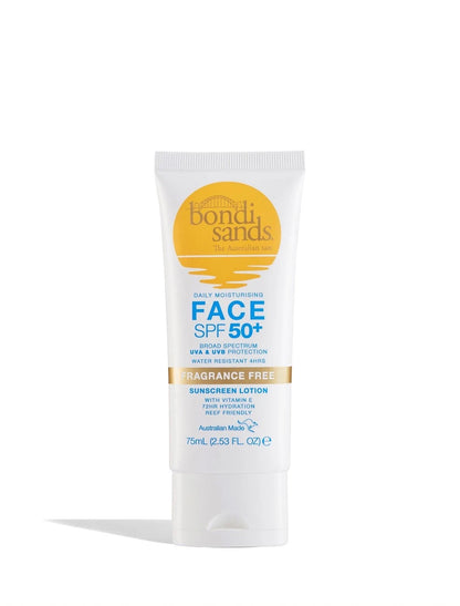 Tube de lotion pour le visage Spf50 - 75 ml