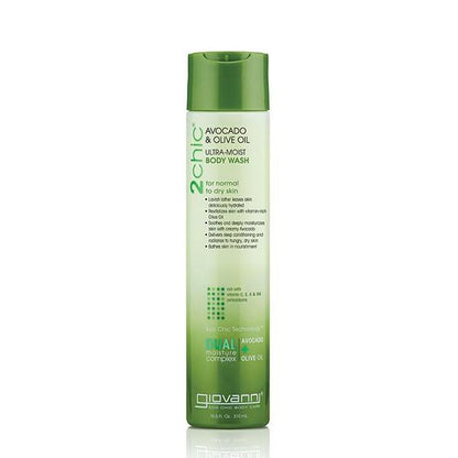 Giovanni Cosmetics - 2chic® - Nettoyant pour le corps ultra-humide à l'avocat et à l'huile d'olive