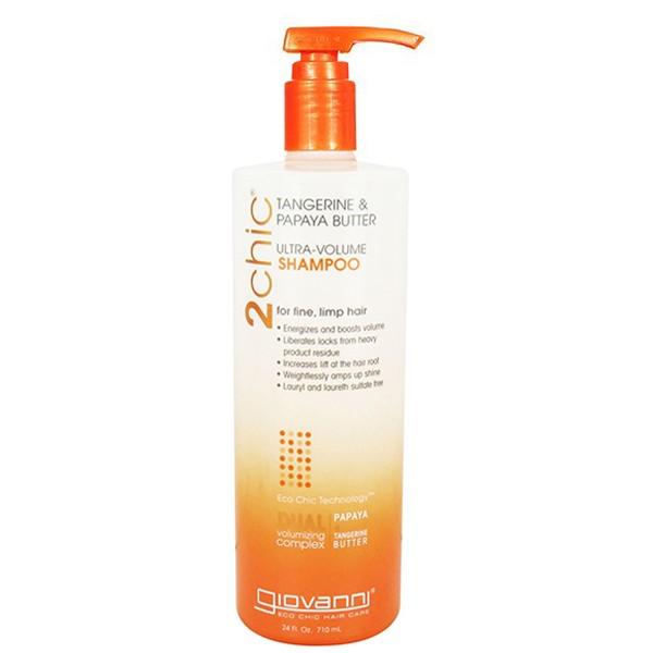 Giovanni Cosmetics - 2chic® - Shampoing ultra-volume au beurre de mandarine et de papaye