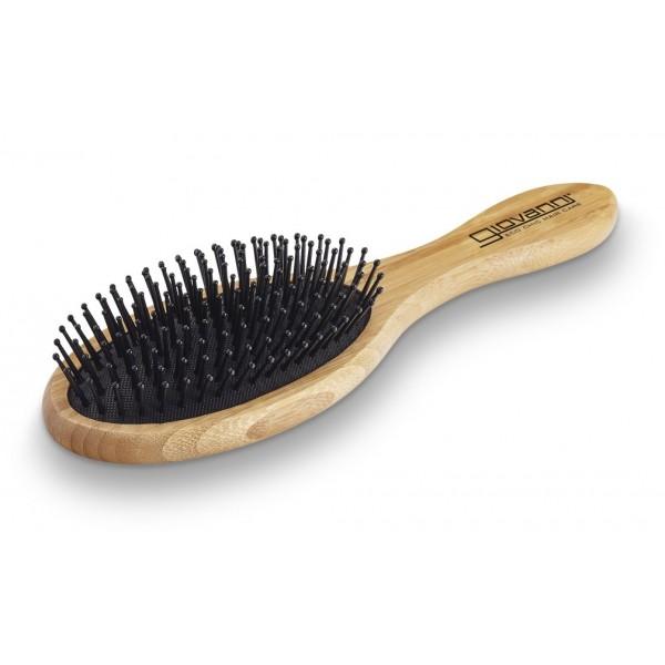 Giovanni Cosmetics - Hair Brush - Bamboo Oval Hair Brush with Nylon Bristles