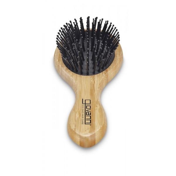 Giovanni Cosmetics - Hair Brush - Bamboo Oval Hair Brush with Nylon Bristles