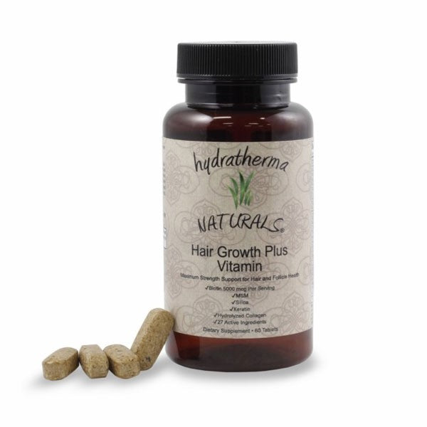 Hydratherma Naturals - Vitamine Croissance des Cheveux Plus - 60 comprimés