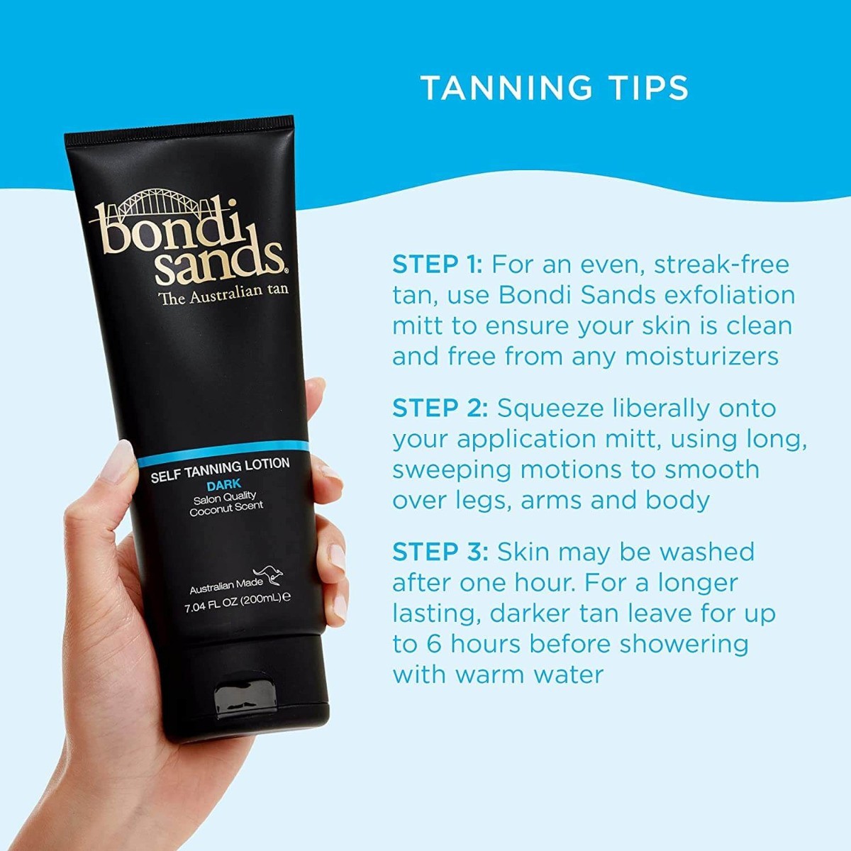 Bondi Sands - Self Tanning Lotion - Dark - 200ml