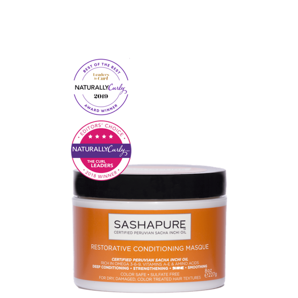 Sashapure Masque revitalisant réparateur 227 gr