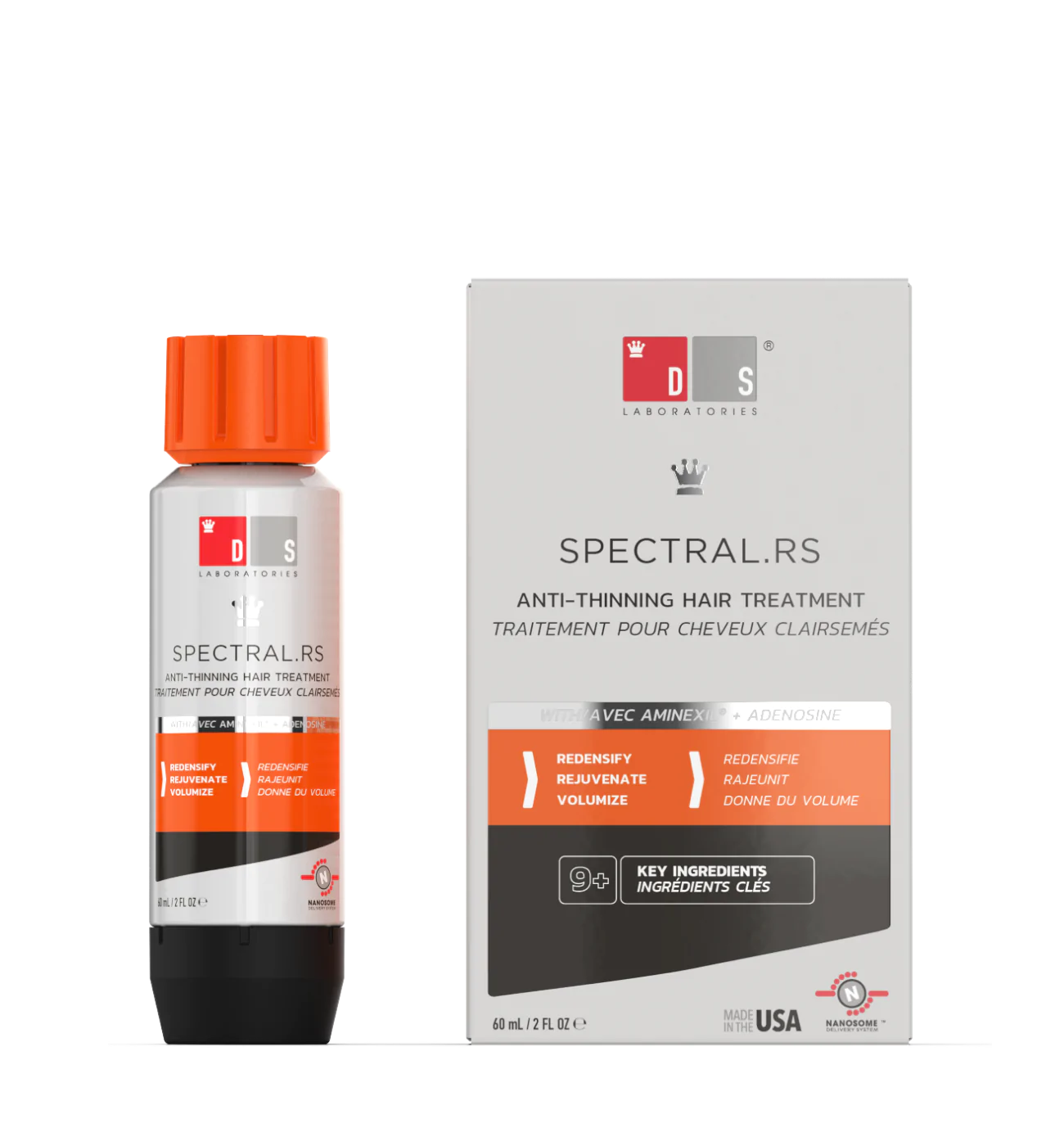 Spectral.RS Traitement Topique à l'Aminexil 60 ml