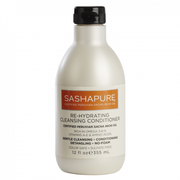 Sashapure Après-shampooing nettoyant réhydratant 355 ml