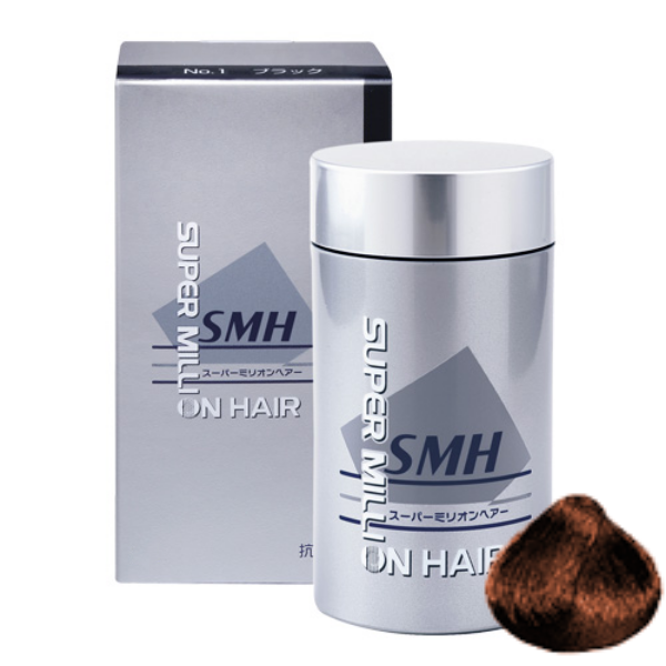 Super Million Hair 25 gram Donkerblond no 4 - CosmeticLabs.nl
