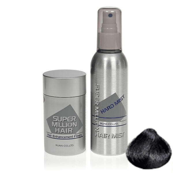 Super Million Hair Voordeelset 25 gram Zwart no1 - CosmeticLabs.nl