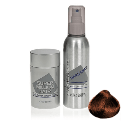 Super Million Hair Voordeelset 25 gram Donkerblond no. 4 - CosmeticLabs.nl