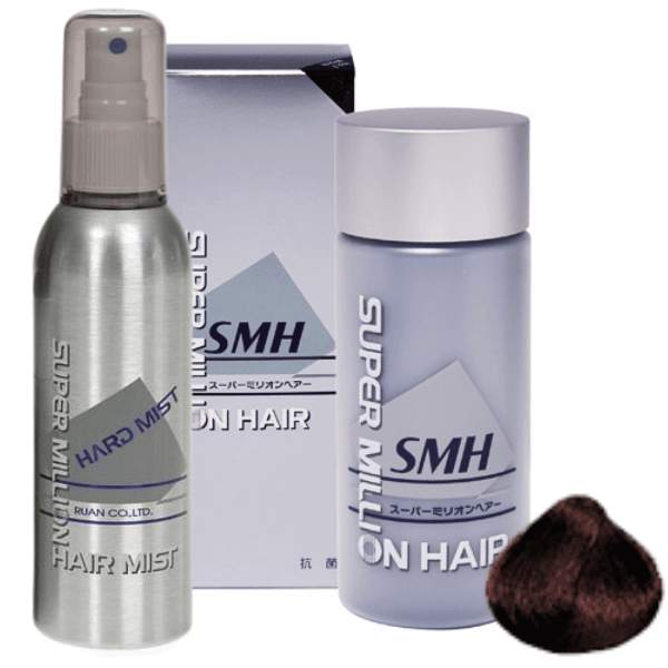 Super Million Hair Voordeelset 40 gram Donkerbruin no. 2 - CosmeticLabs.nl