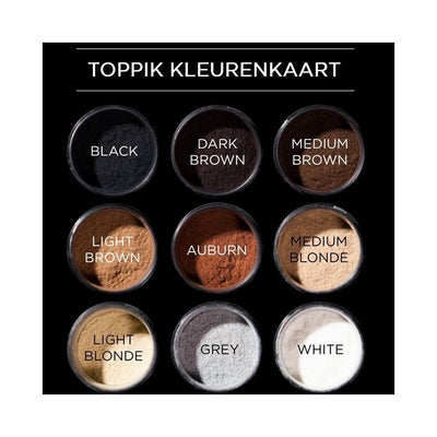 Toppik Hair Building Fibers - grijs 27,5 gram